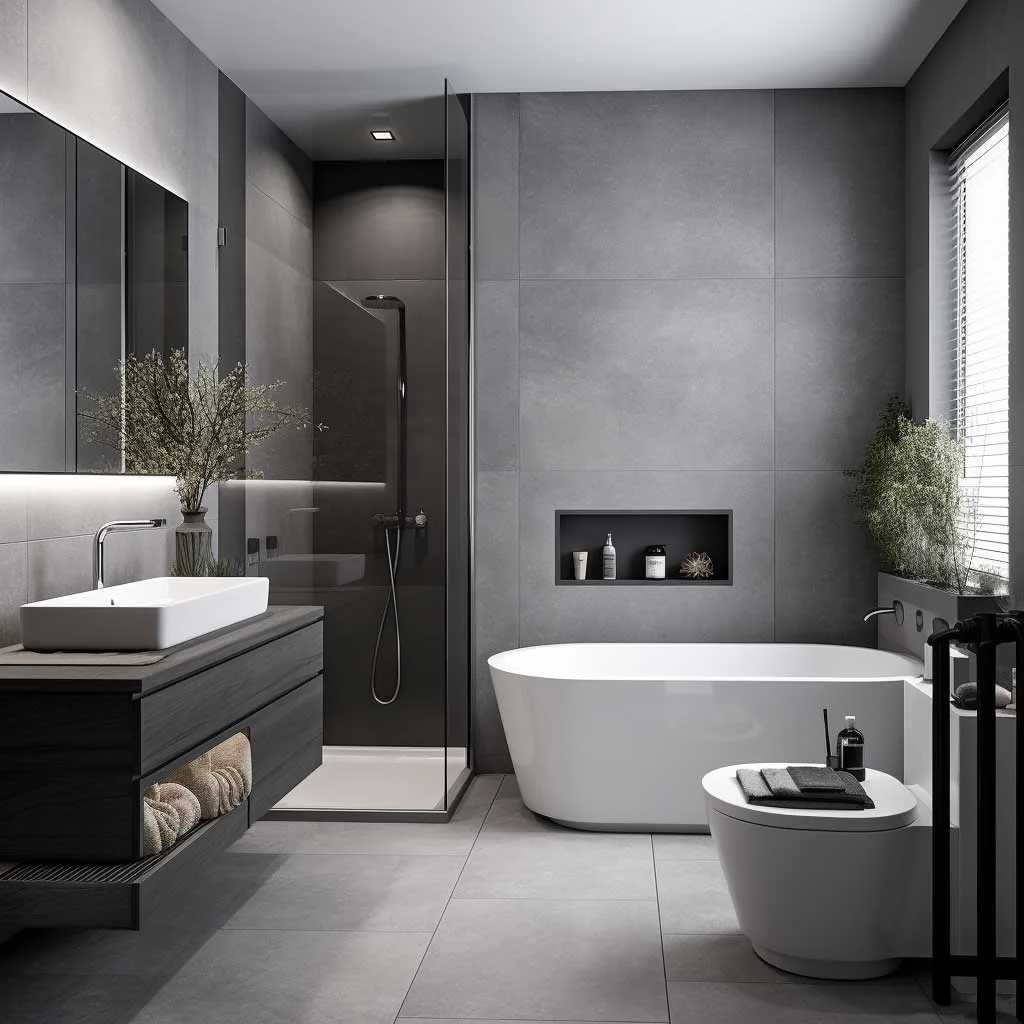 grey-modern-small-bathroom-designs-19.jpg Bathroom Renovation Dublin